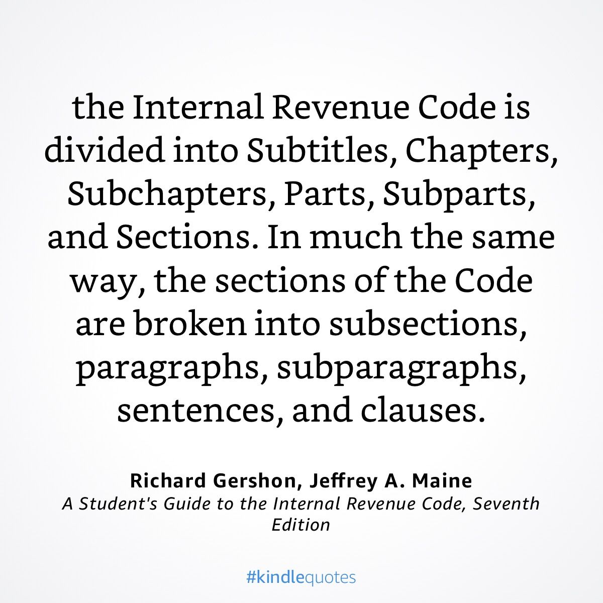 structure-of-the-internal-revenue-code